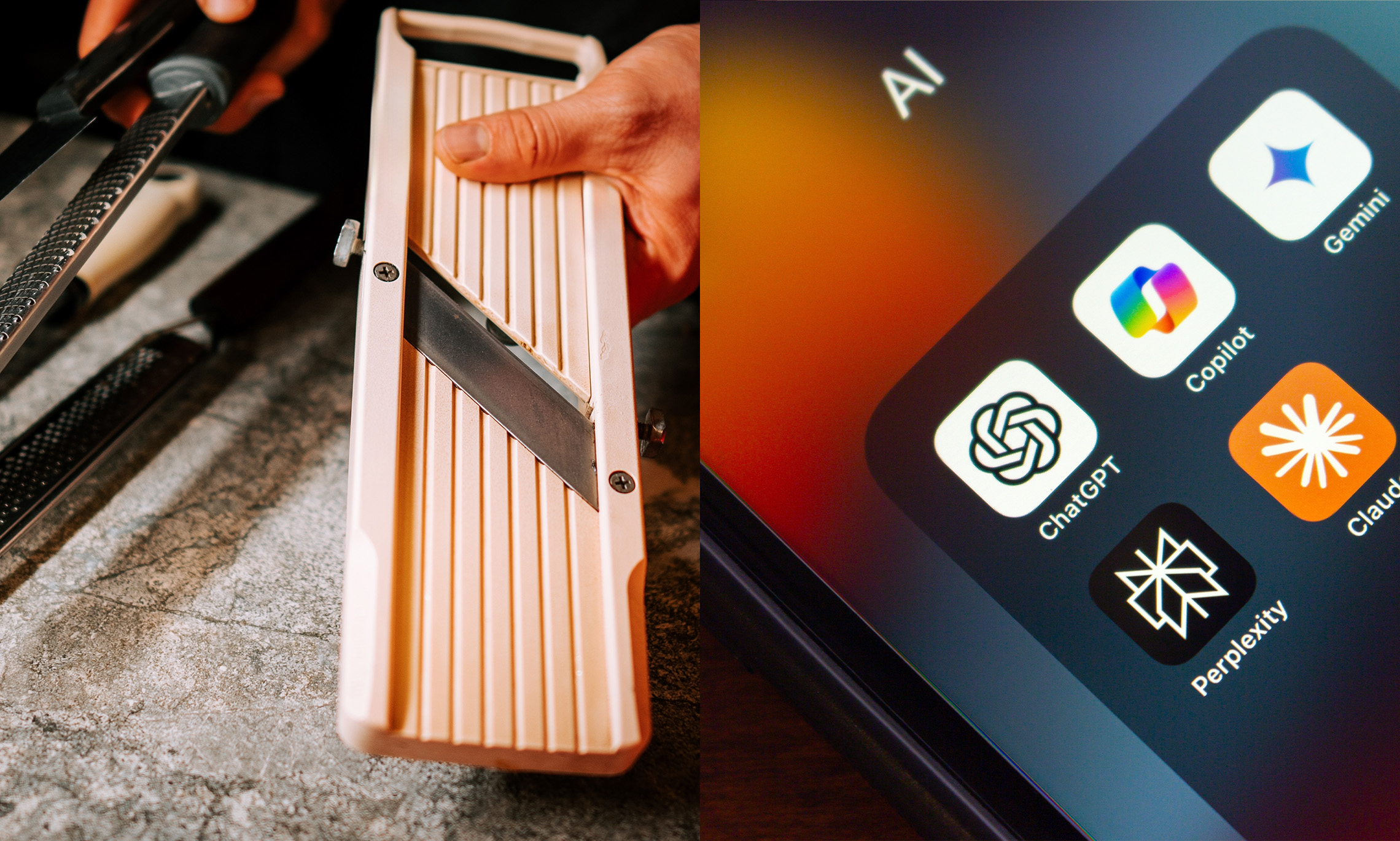 How Cutting Open My Hand With A Mandoline Made Me Think Differently About AI